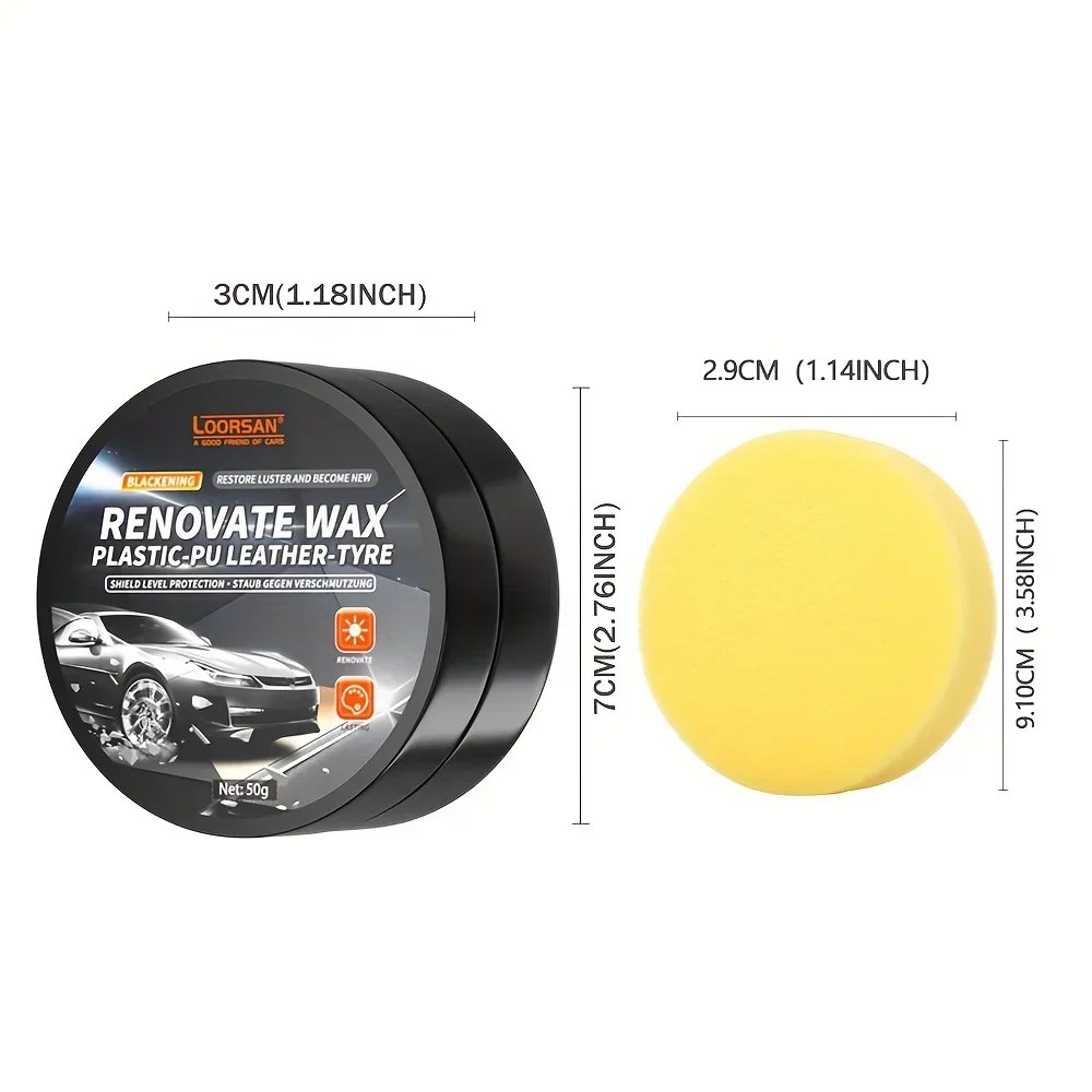 Car Interior Scratch Repair Kit - Retreading cream - Recovery of plastic, instrument panel scratches - Car Interior Maintenance