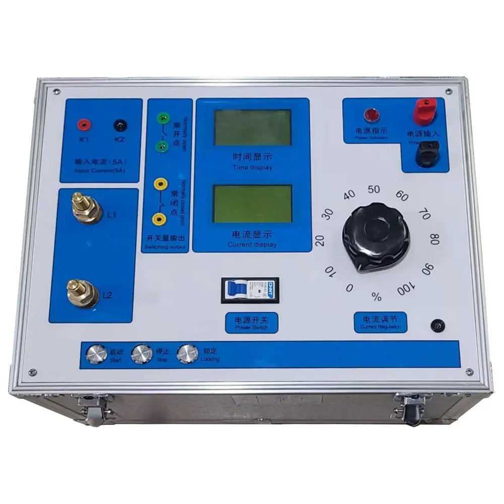 1000A 2000A 3000A 4000A Portable MCCM Trip AC DC Primary Current Injection Test Set Primary Current Injection Test Equipment