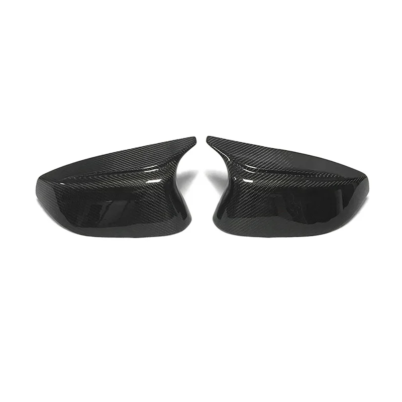 Q50 Q50L Q60 Q70 QX30 Glossy Black  Carbon fiber M style Side Mirror covers