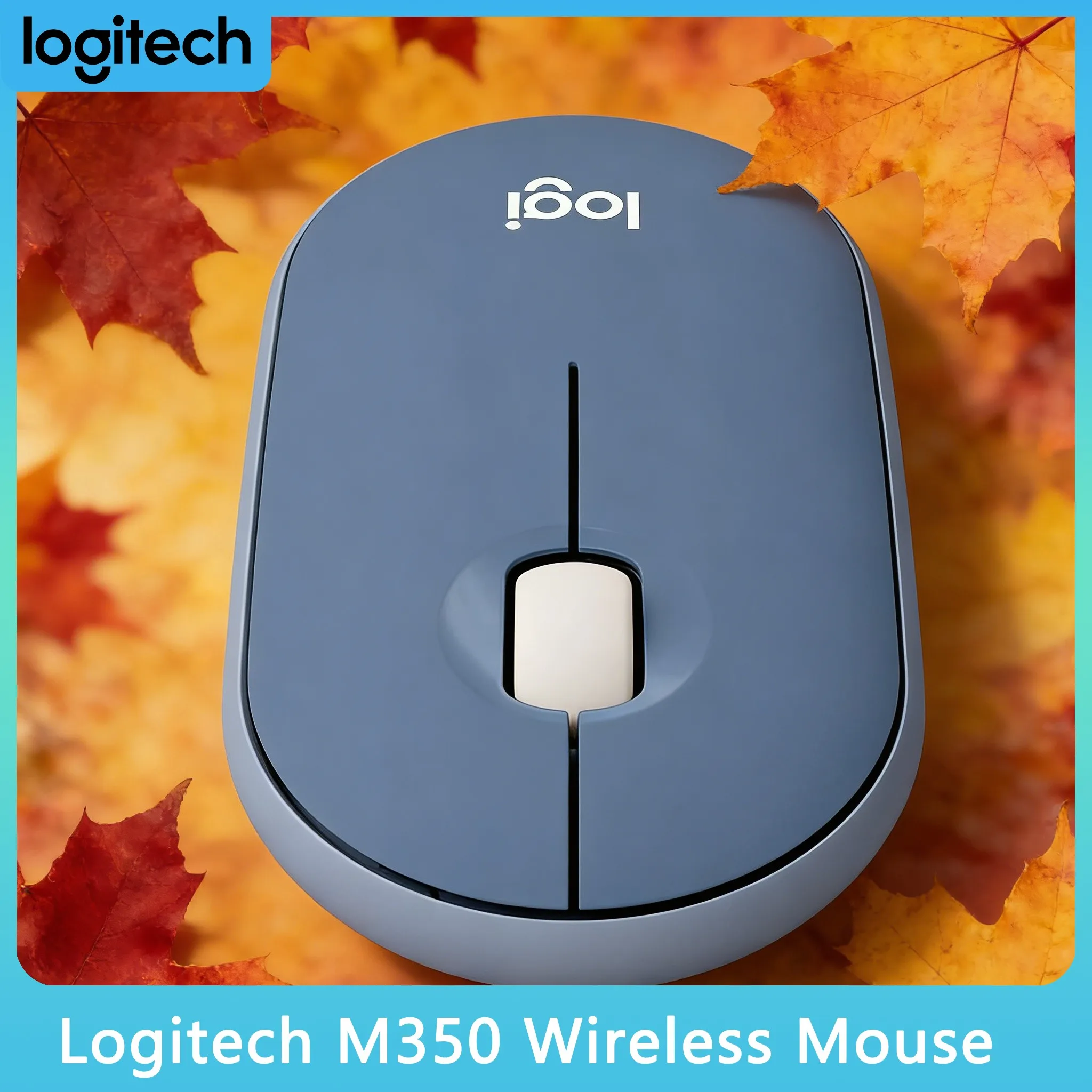 

Беспроводная мини-мышь Logitech M350 с двумя режимами работы и переключением между несколькими устройствами для офиса