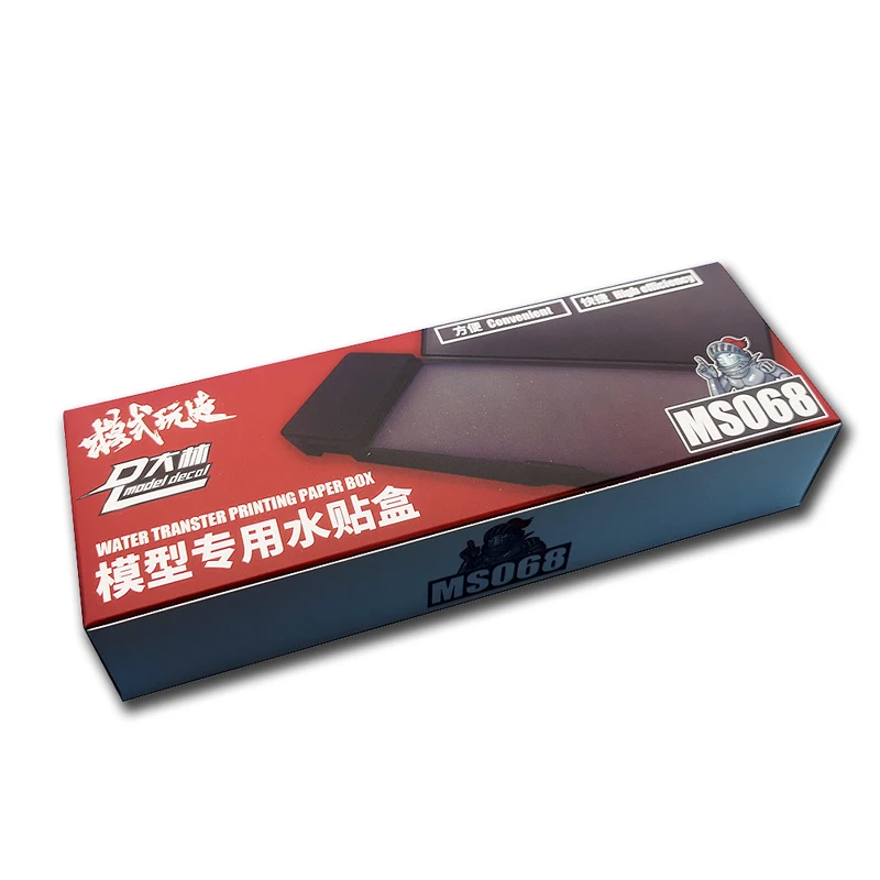 Model&Tool MS-068 Water Transter Printing Paper Box,Model Decal Water Paste Box,with Tweezer and Sponge