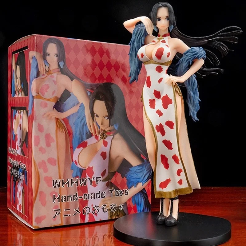 

22cm Japanese Anime "One Piece" Figurine Boa Hancock Pvc Model Toy Doll Collectible Cartoon Decorative Item Gift And Ornament