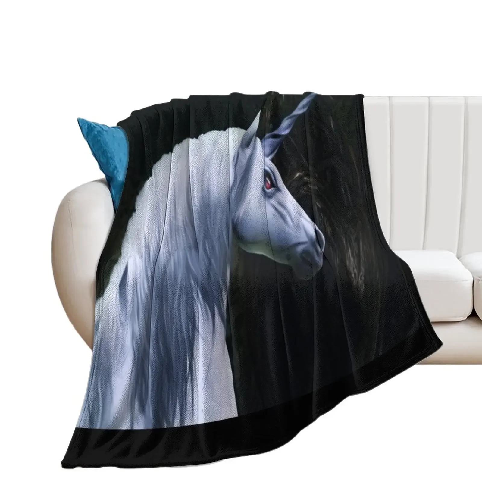 Angry unicorns - B99 Throw Blanket Sofas Thin For Decorative Sofa Blankets