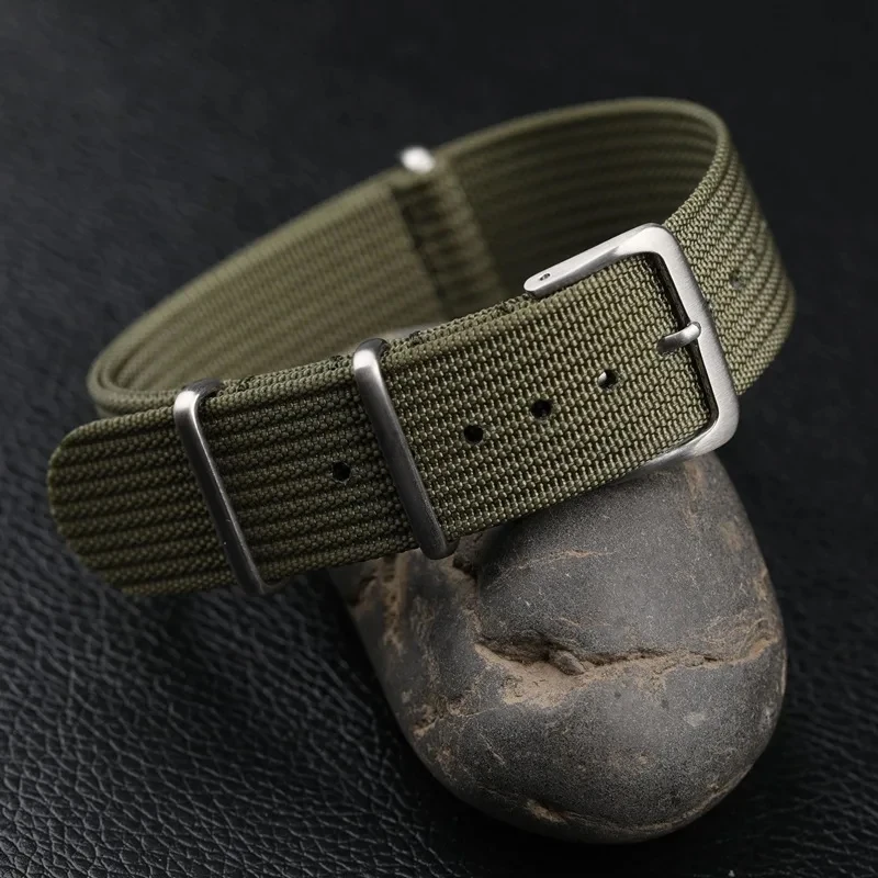 جديد مضلع النايلون حزام الساعات حزام ساعة قماش 18 مللي متر 20 مللي متر 22 مللي متر معصمه اكسسوارات للجيش العسكرية MenSport العالمي سوار