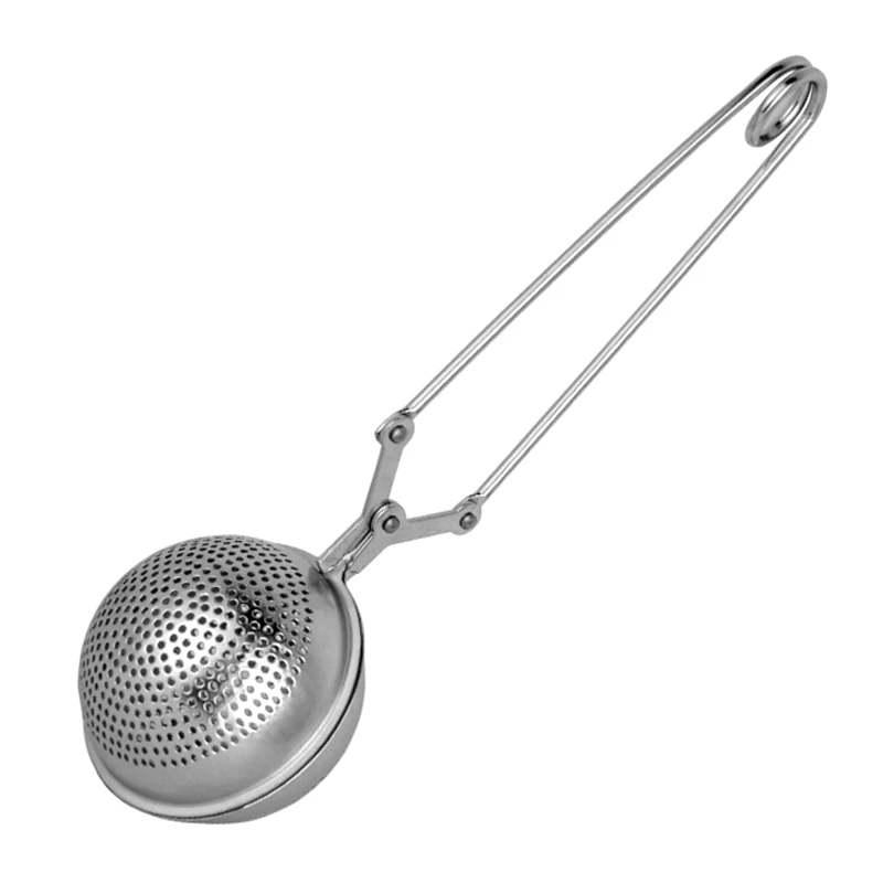 Long Handle Tea Infuser Stainless Steel Tea Strainer Filter Mesh Tea Ball Infuser Loose Leaf Green Puer Steeper Tea Accessories