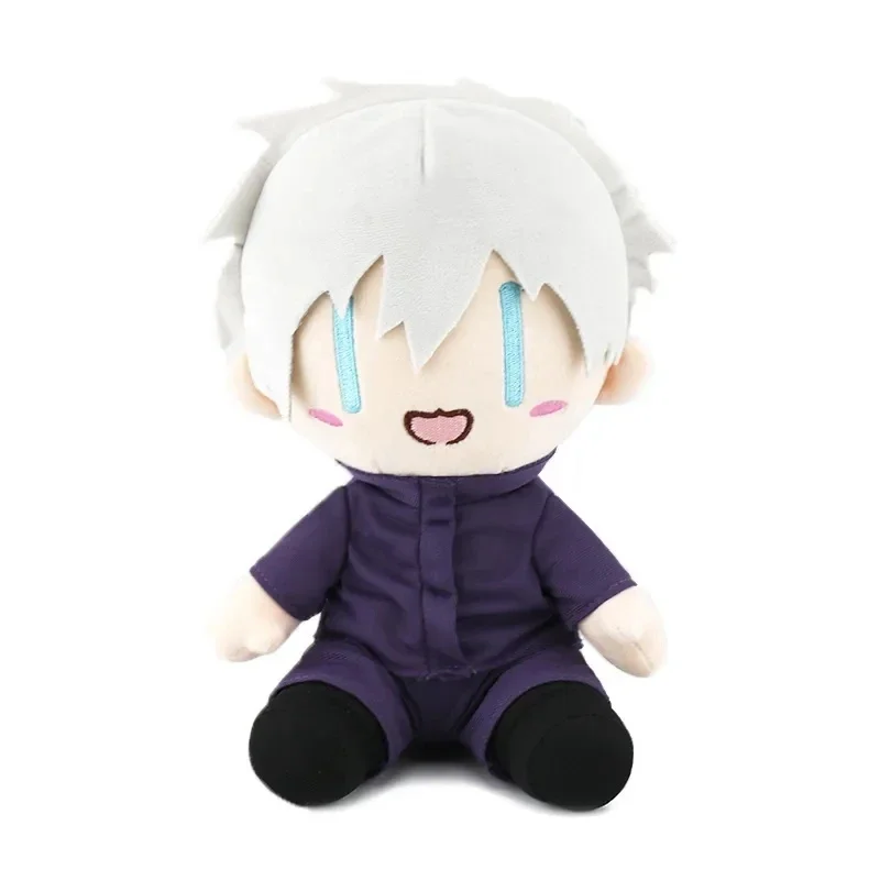 Jujutsu Kaisen Plush Doll Anime Gojo Satoru Yuji Itadori Inumaki Toge Soft Plush Doll Throw Pillow