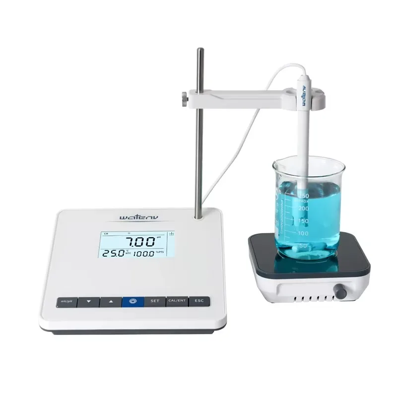 

Newest Design Laboratory Instrument PH50 pH Counting Precision pH Value Tester Benchtop pH Meter