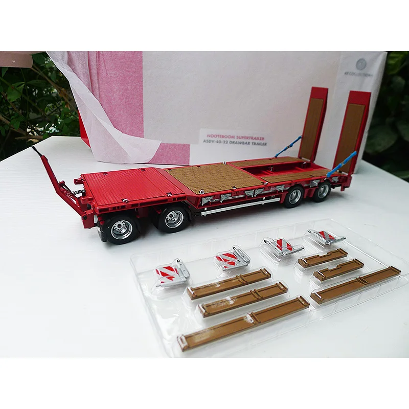 Diecast Alloy 1:32 Scale AT3200139GY Nooteboom Special Trailers Cars Model Adult Toys Classics Collection Souvenir Gifts Display