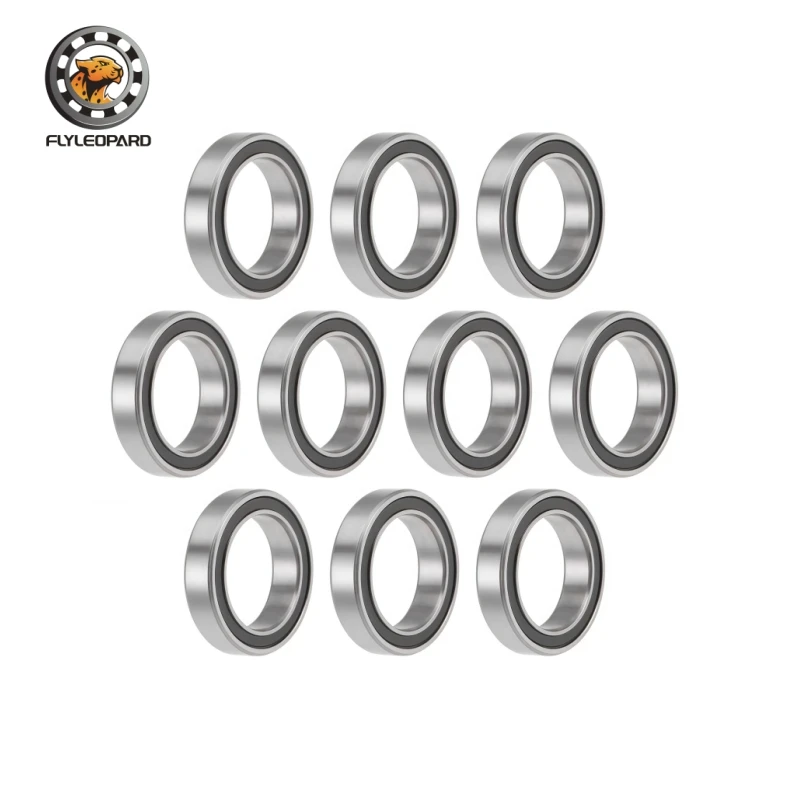 10pcs 6900-2RS 10x22x6mm Bicycle Hub Bearing Chrome Steel 6901RS 6902RS 6903RS Repair Parts for TANKE H-390 Bicycle Accessories