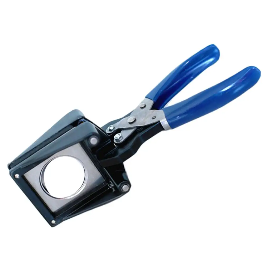 Metal Handheld Photo Punch Cutter Scrapbooking Paper Cutter Device Craft Tool for ID License Card Making
