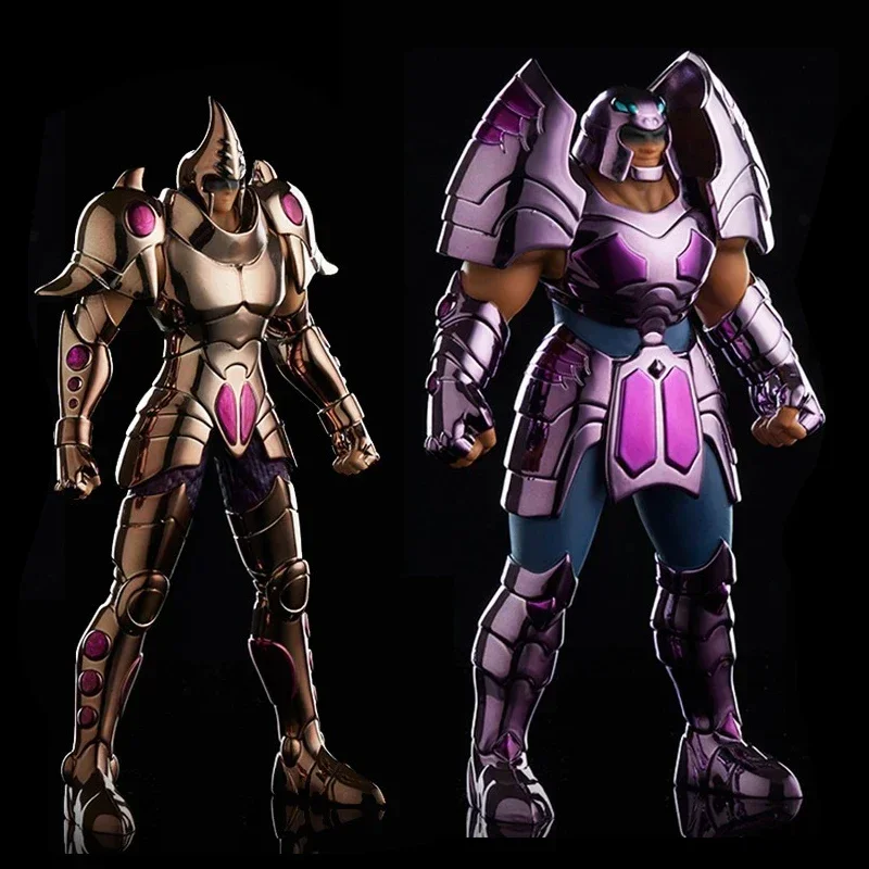 

In stock Saint Seiya Mythic Cloth EX Pluto Army 108 Ghost Dark Cloak Kerkain Amphitel Gabriel Knights of the Zodiac Resin Figure