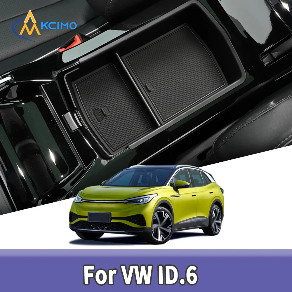 

Custom Fit Center Console Tray for VW ID.6 ID6 X Crozz ID6X Armrest Storage Box Interior Tidying Auto Organizer Supplies