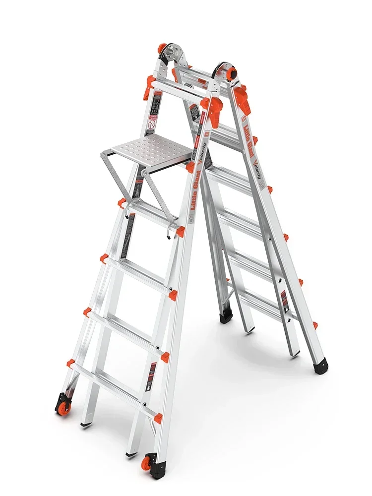 cross-borderHot salesLadder work platform multifunctional telescopic herringbone ladder accessories