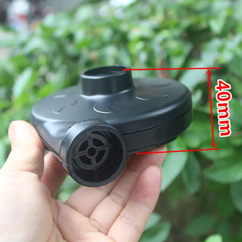 DC3-12V Miniature Blower 36W Portable Electric Air Pump Carbon Brush Machine for Barbecue Outdoor Wood Stove Fan Mattress