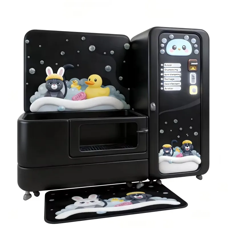 OME Automatic Dog Washing Station Self Service Pet Washer Pavilion Selling Dog Washing Machine Touch Screen Multi-functional