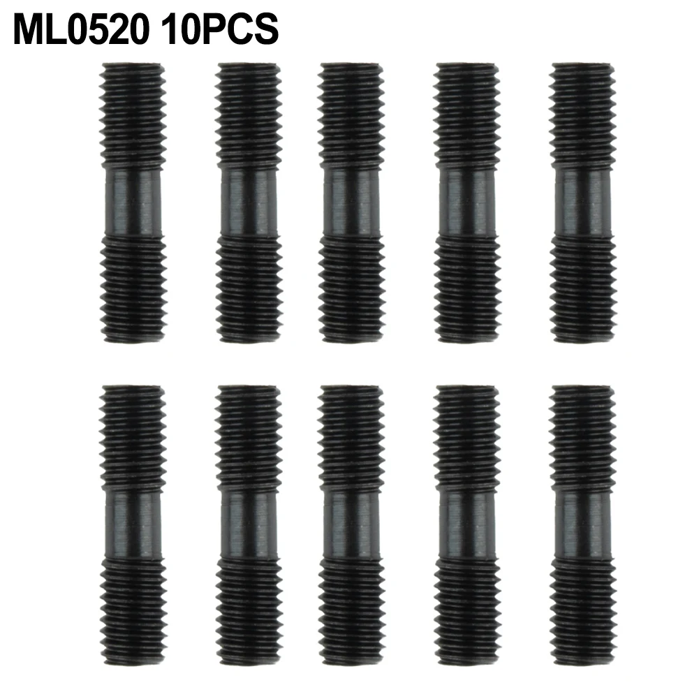 Double Head Screws for Turning Tool Holder, 10pcs ML0520 ML0620 ML0625 CNC Lathe Accessories, Hex Socket Drive Style