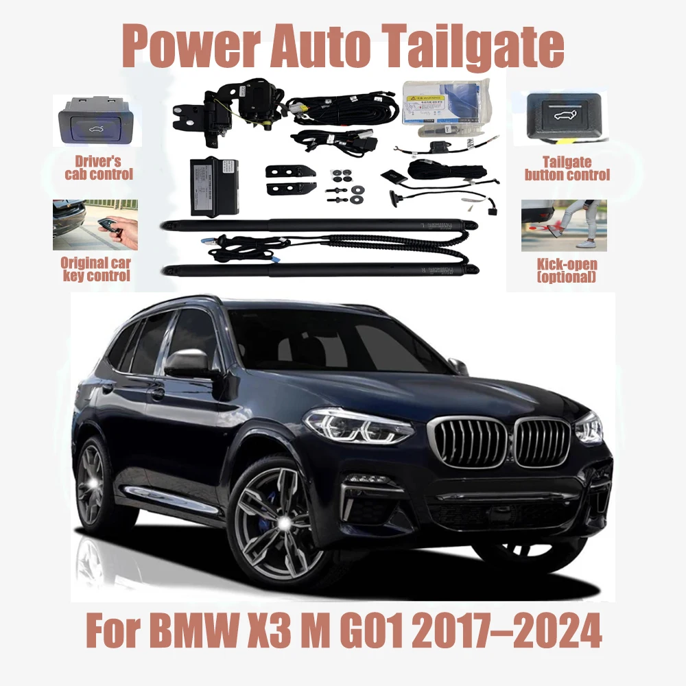 

For BMW X3 M G01 2017-2024 Electric tailgate automatic suction locks suitable Trunk modification