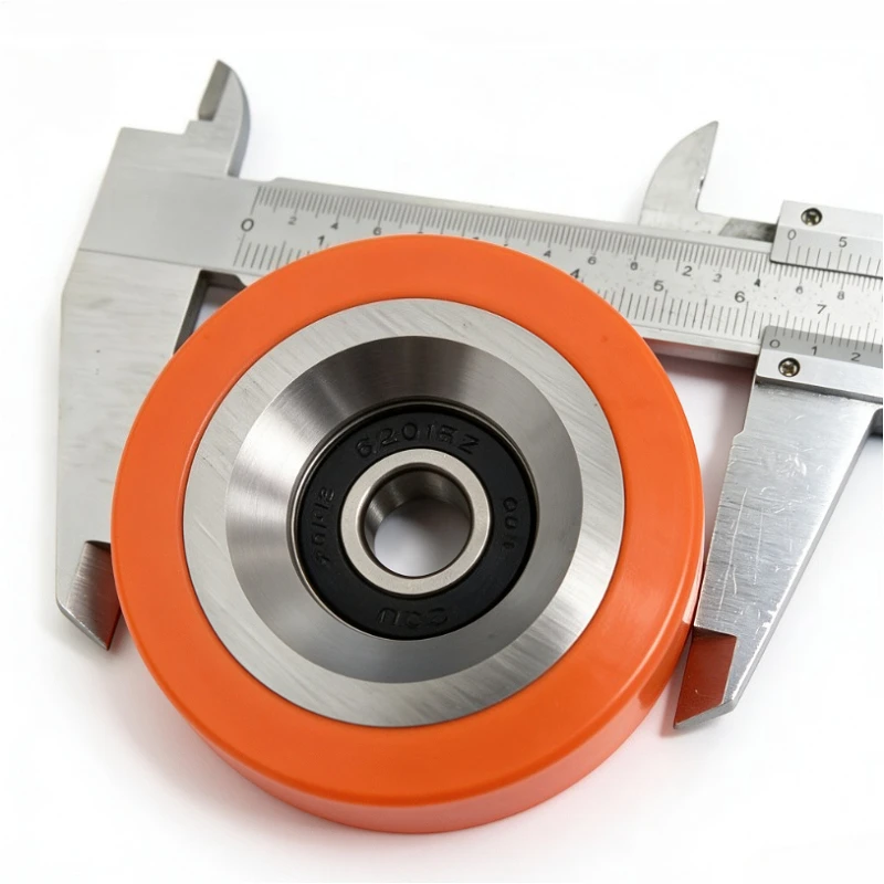 1/2/4PC 70298701p Dryer Drum Support Roller for HUEBSCH Speed Queen IPSO Clothes Drying Machine Orange Positioning Wheel Bearing
