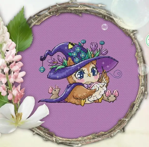 

ZZ1266 Homefun Cross Stitch Kits Package Greeting Needlework Counted Cross-Stitching Kits New Style Counted Cross Stich Painting