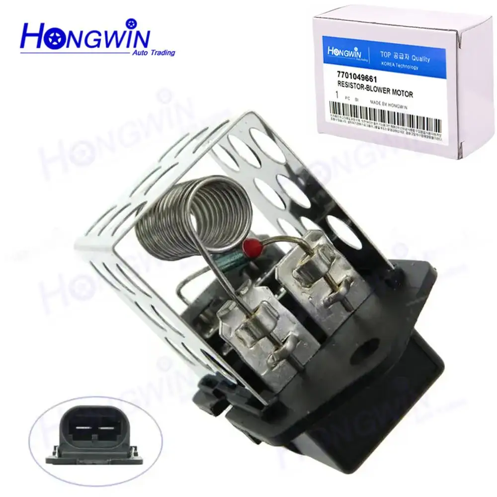 7701049661   Resistencia del Motor del ventilador del calentador del radiador para Renault Clio Espace Laguna Trafic Modus Vel Satis 8200045082 7700432632
