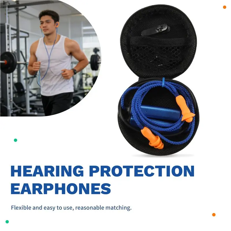 A25P Hearing Protection Earbuds Ear Plugs Bluetooth Headphones Neckband Noise Reduction Earphone For Work For Work Safety view 3