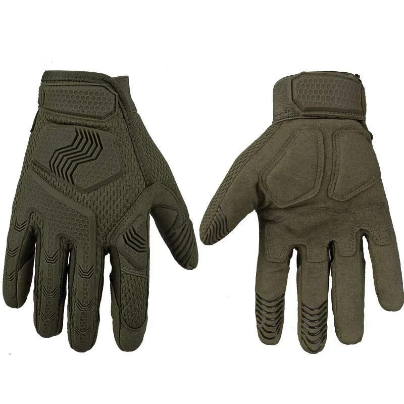 Tactical Full Finger Gloves Airsoft Shooting Camo Gloves Combat Protective Hiking Hunting Touch Screen Mittens