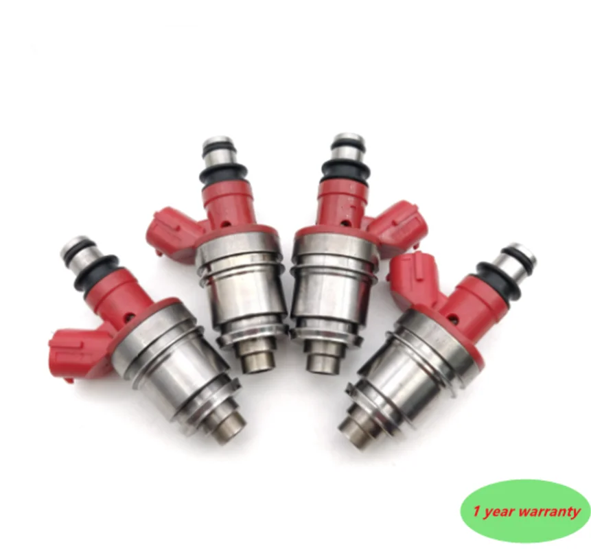 4pcs New 15710-77EA0 JS28-2 For Suzuki&Isuzu&Honda Aerio/Esteem/Pickup/Rodeo/Passport 2.0L 1.8L 2.3L 2.6L L4 Fuel Injector