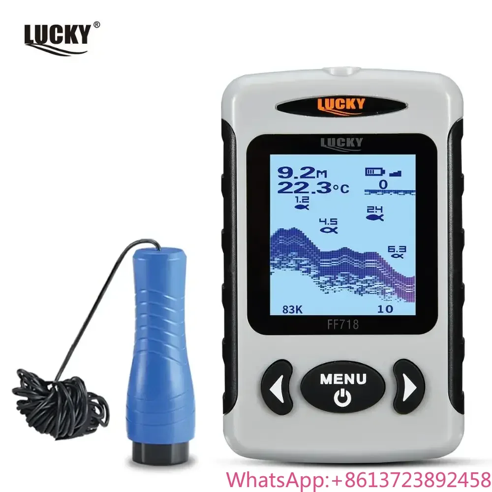 2025Portable Lucky  FF718 Potable fishfinder sonar deeper fishfinder