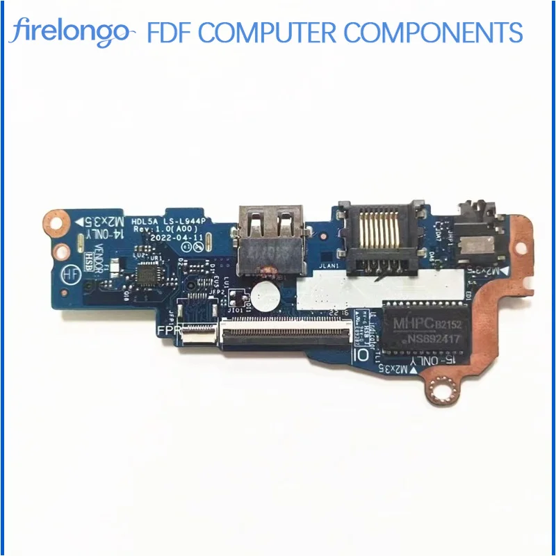 New Original for Dell Vostro 3525 3520 USB Audio Board LS-L944P Replacement Part