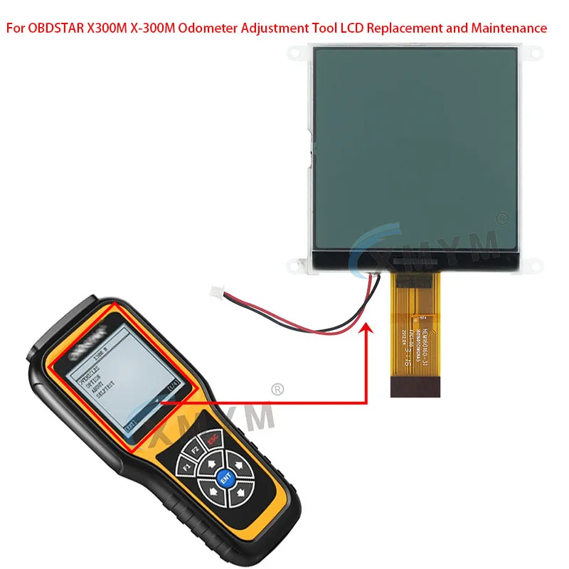 For OBDSTAR LCD  OBDSTAR X100 PRO PROS X200 PRO X300M X-300M Odometer Adjustment Tool LCD Replacement and Maintenance