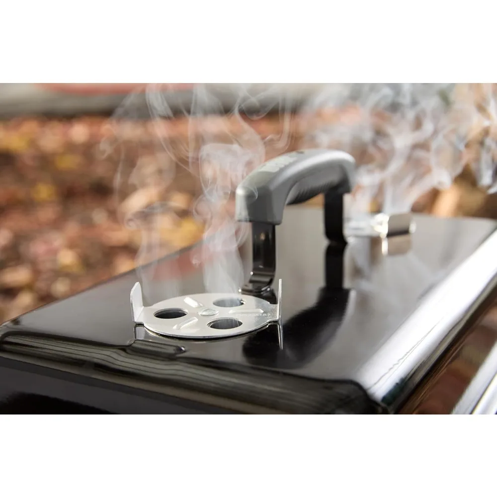 Grill à charbon de bois portable pour la cuisine en plein air, design compact, facile à transporter et à utiliser