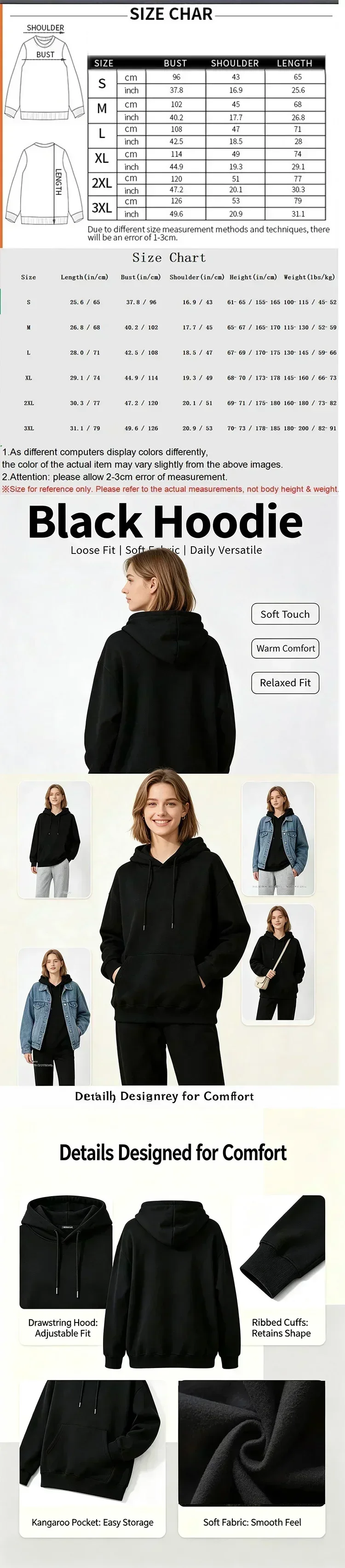 Damen-Hoodies im britischen Teezeit-Stil mit Flaggen- und Teetassen-Print, Union-Jack- und schottischem Salier-Muster, Vintage-Kleidung – Detail 1