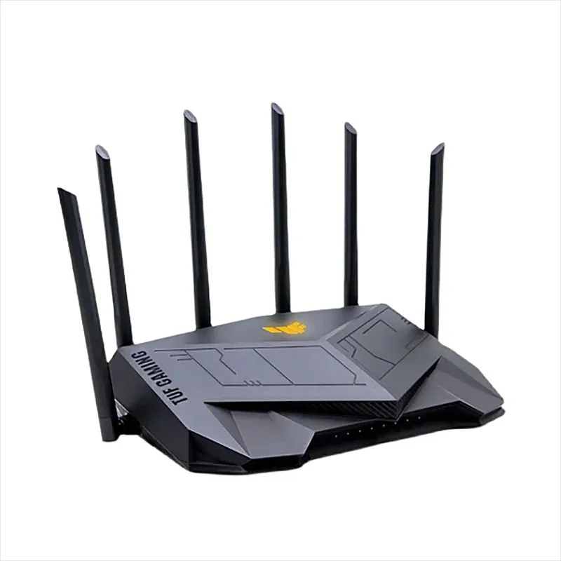 ASUS TUF Gaming WiFi 6 Router (TUF-AX5400) - Dedicated Gaming Port, Mobile Game Mode, WAN Aggregation, Durable and Stable