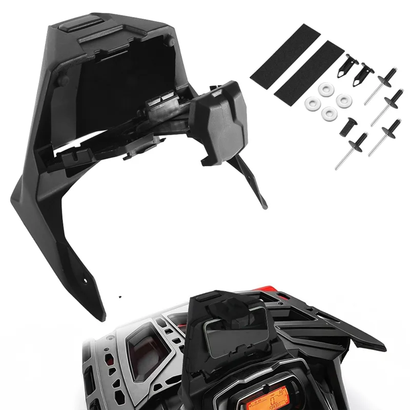 Electronic Device Holder For Can-Am Outlander 500 650 800 1000 L MAX Phone Tablet GPS Holder Mount With Storage Box