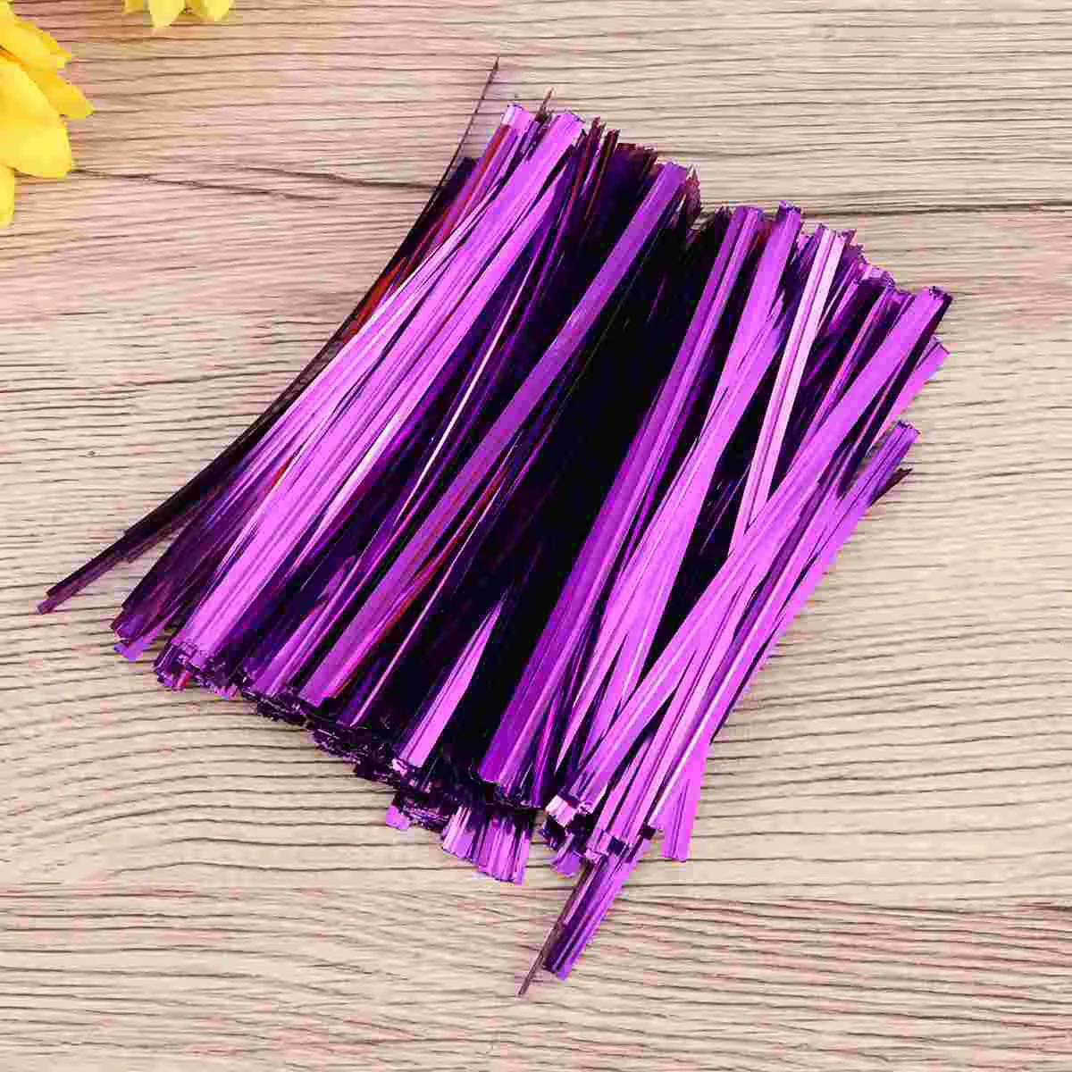 800pcs 10cm Colorful Metallic Ties Bread Candy Bag Ties for  Birthday Party Wedding Party (Blue) bread ties