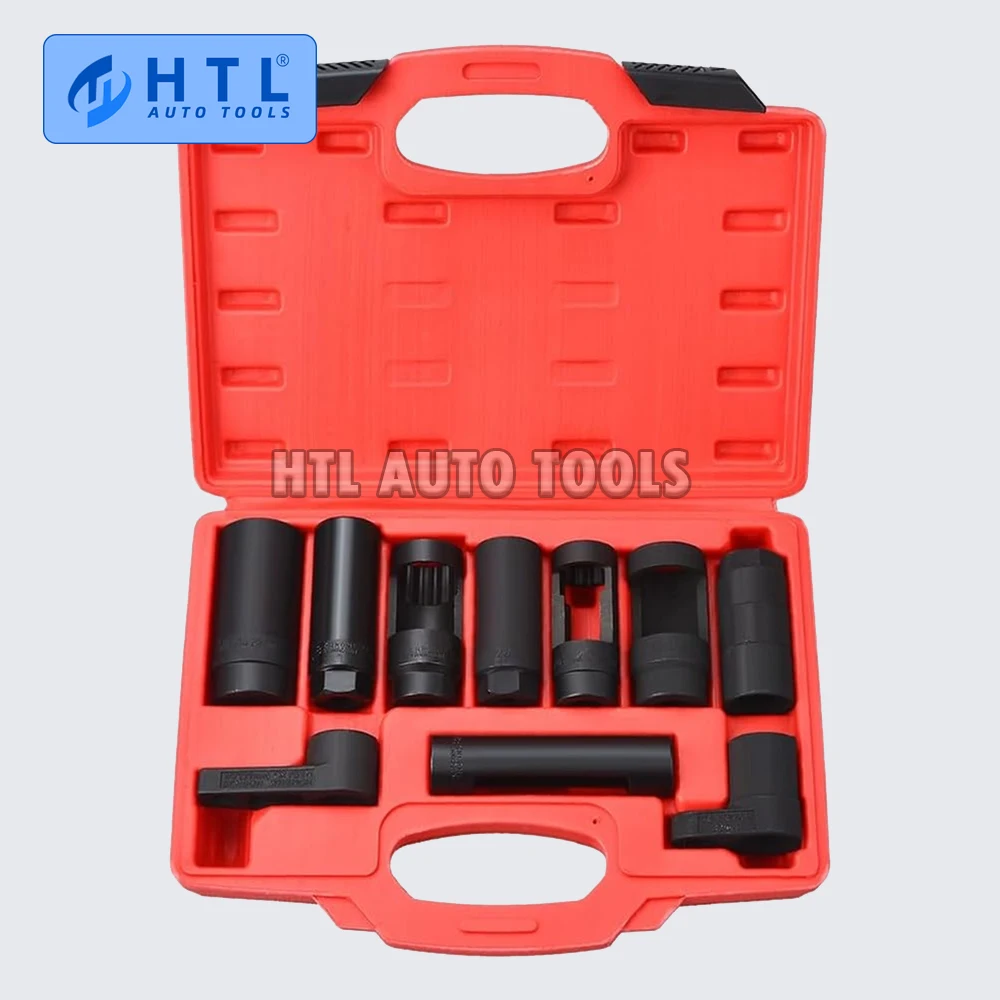 Oxygen Sensor Socket Diesel Injection Offset Ratchet Oil Pressure Tool Kit for Most Modern Vehicles 10pcs