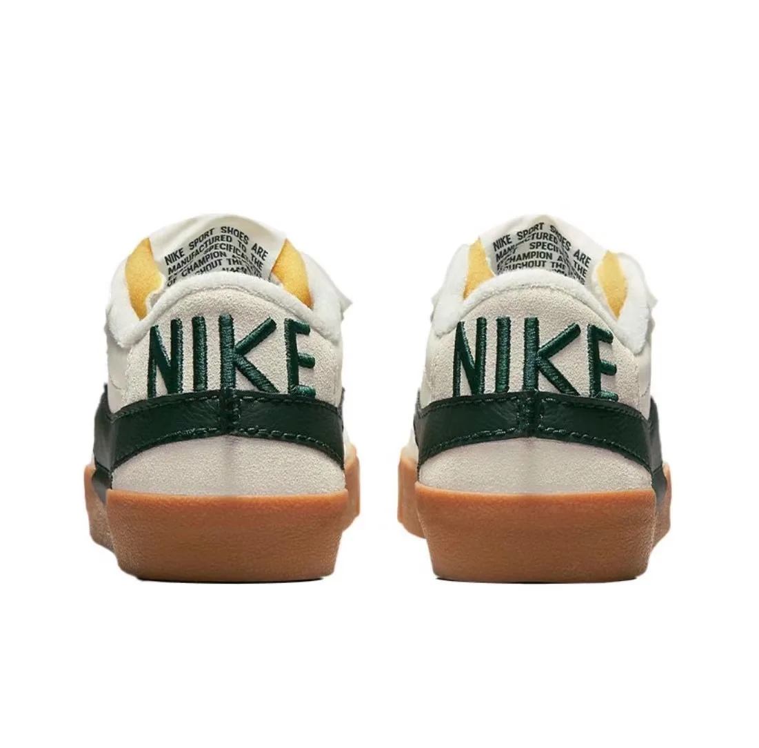 Nike Blazer Jumbo Leder Freizeitschuhe Low Top Board Schuhe Herren Schuhe Damen Schuhe Bequeme und vielseitige Nike Schuhe