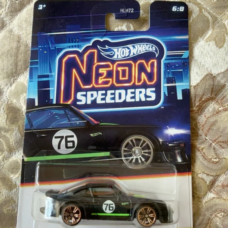 

Hot Wheels Original Neon Racers Series Car Model City Compact Hlh72 Cars Collectible Model Birthday Vehicle Toys For Boys Gift