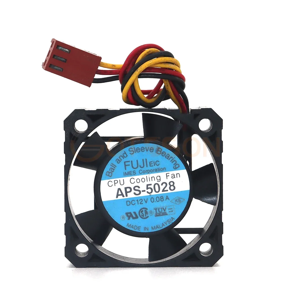 Originele UC FAN 4012 4 CM F412R-12MB-24 DC12V CPU power 3 draden koelventilator