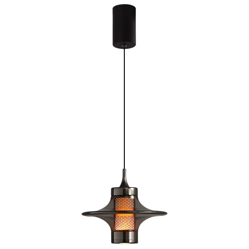 ضوء اللوح الأمامي لغرفة النوم على الطراز الإيطالي الفاخر، بهو صغير معلق، شبكة إضاءة للمطاعم والبار