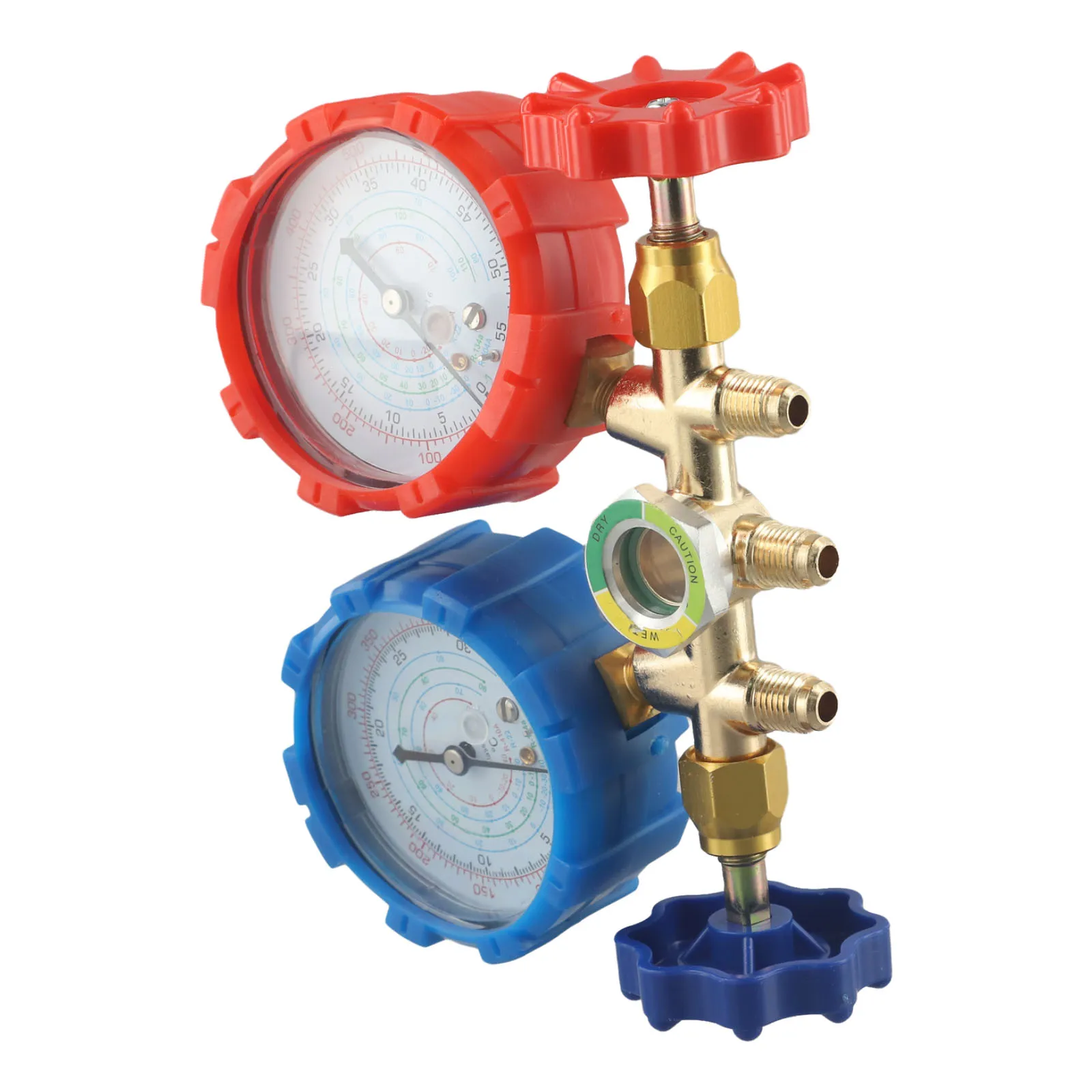 For Evacuation Gauge Diameter 7 Cm 2.8 Inches Automotive AC Gauge Set R134A Gauge Set Evacuation Tools Testing Tools