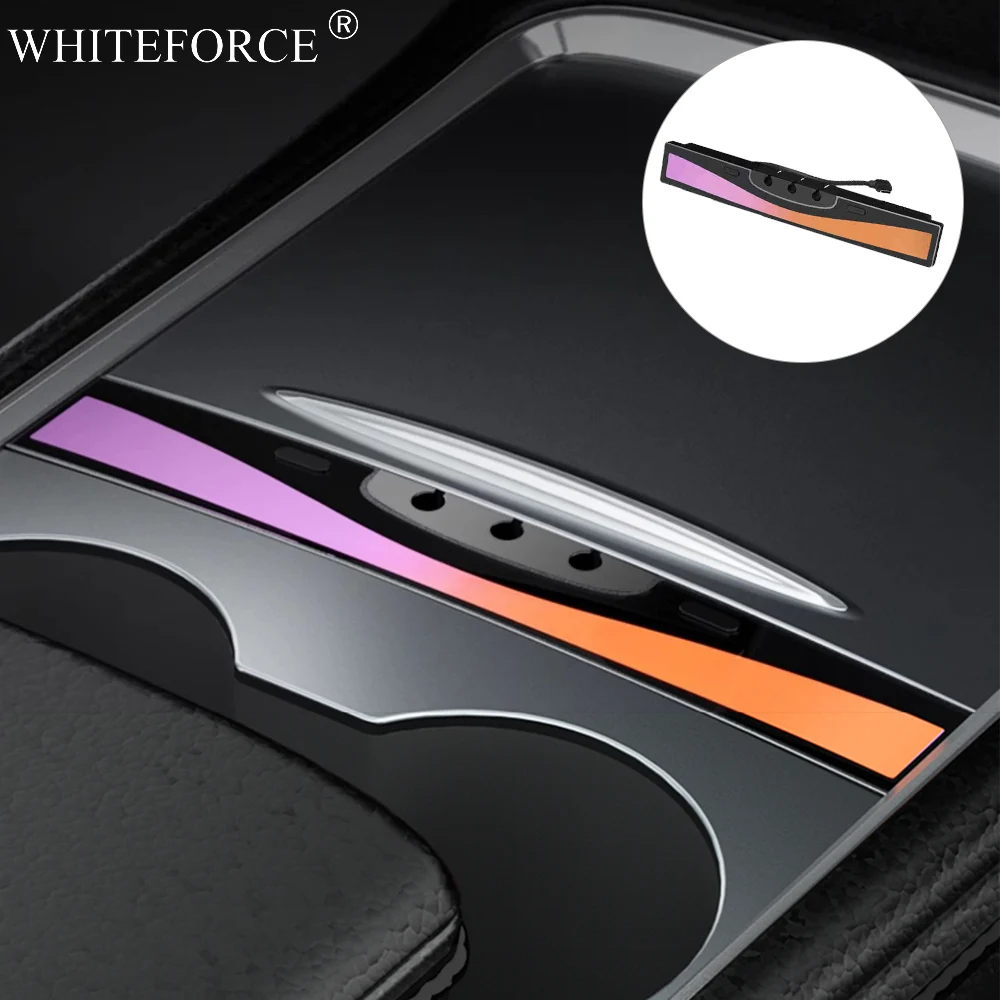 

For Tesla Model 3/Y 2021-2023 USB Shunt Hub Data Line Organizer Intelligent Central Control Adapter Powered Splitter Extension