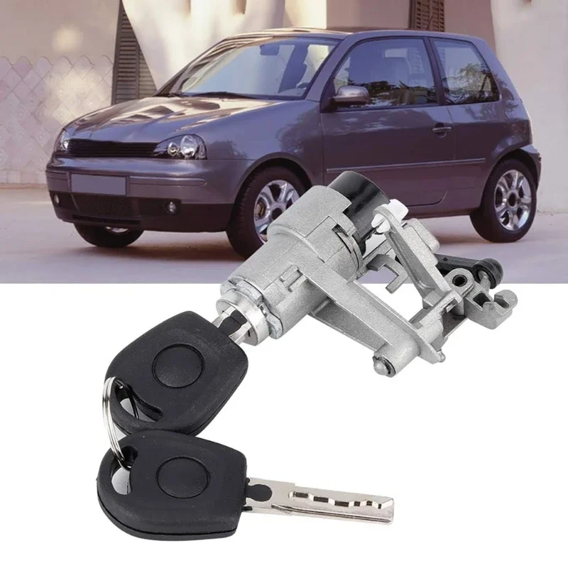 

Цилиндр замка задней двери Цилиндр замка задней двери багажника с ключом для сиденья для гольфа 1J6827297K Автомобильный X37F