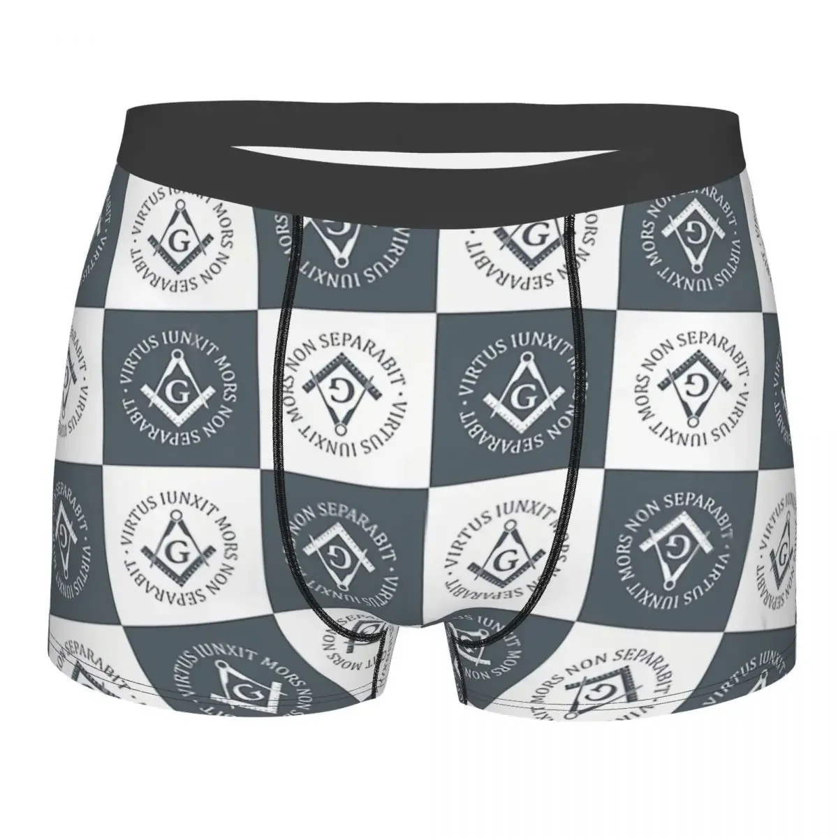 Freemasonry Sign Underpants Breathbale Panties Men's Underwear Ventilate Shorts Boxer Briefs