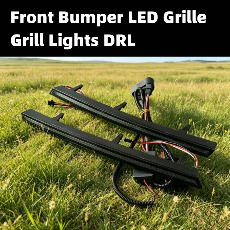 For Volkswagen Golf 7 MK7 GTI GTD R-Line Front Bumper LED Grille Dynamic Light LED Grille Lighting Flowing light Strips