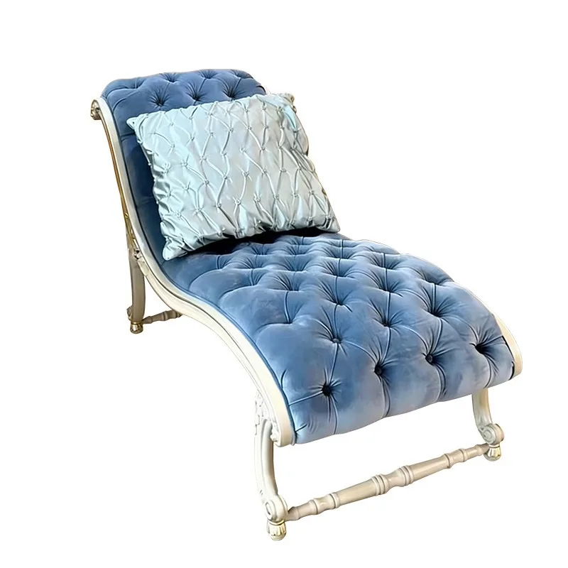 Living room sofa beauty couch villa reception chair studio hotel lazy lounge chair