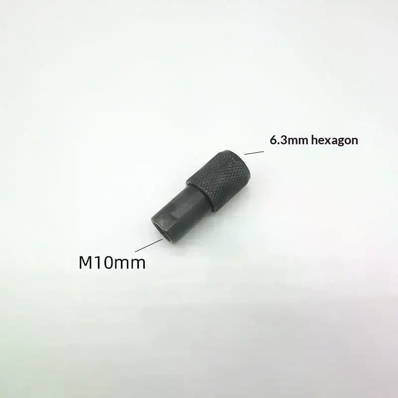 1/2Pcs Angle Grinder Adapter M10 To 6.35mm Hex Quick-release Conversion Angle Grinder To Electric Drill Accessories