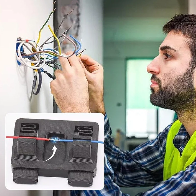 Electric Wire Welding Fixture Welding Electrode Holder Mini Wire Grip Workbench DIY Creative Tools For Wire Fixing