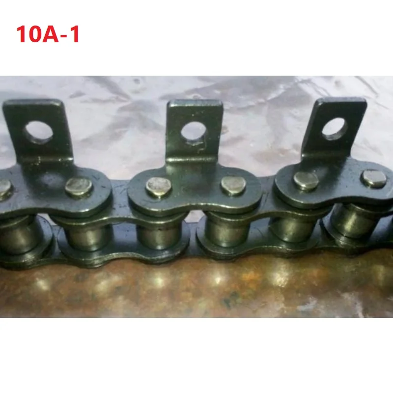 

Приводная роликовая цепь 10A-1 с одним крылом и одним отверстием для трансмиссии машин и конвейера, цепь промышленного назначения 10A
