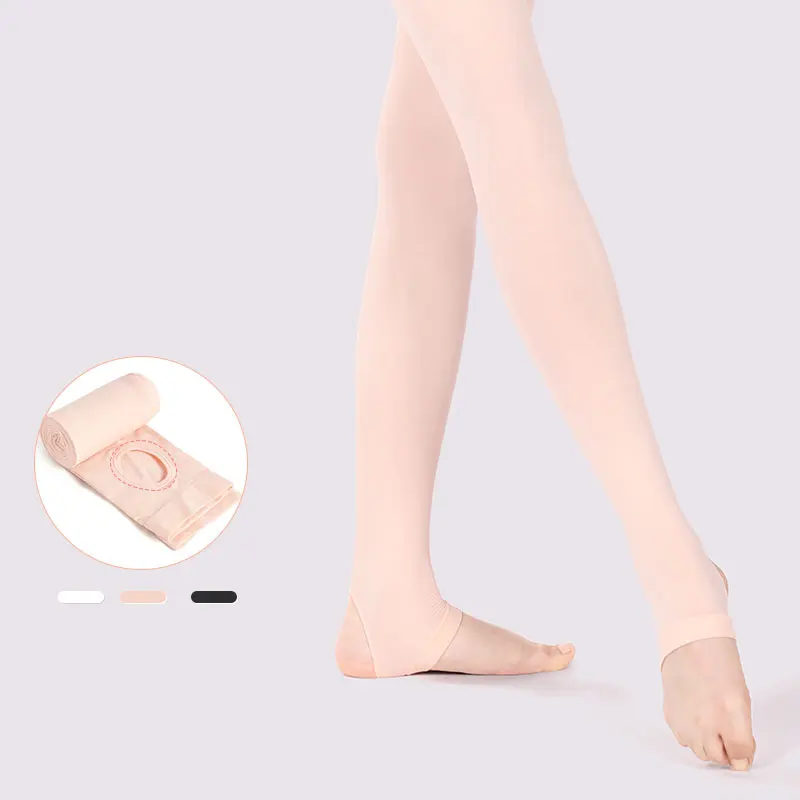 60D Stirrup Ballet Tights Dance Tights Ballet Leggings Ballet Stockings for Women Girl School Uniform Gymnastic Tights Pantyhose